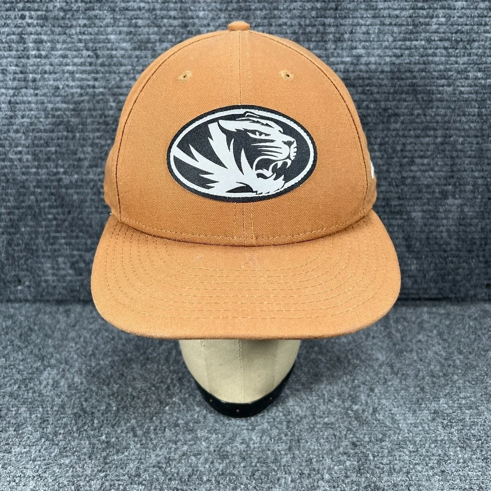 Missouri Tigers Mizzou Cap Hat New Era‎ 9Fifty Brown Snap Back OSFM SEC Football